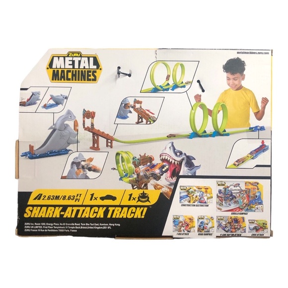 Zuru Metal Machines Shark attack track - Picture 3 of 3